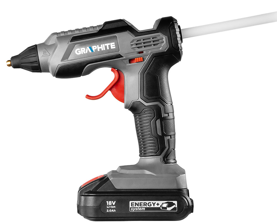 Akumulátorová lepiaca pištoľ Energy+ 18V, Li-Ion, bez akumulátora od GRAPHITE nájdeš na naravis.sk