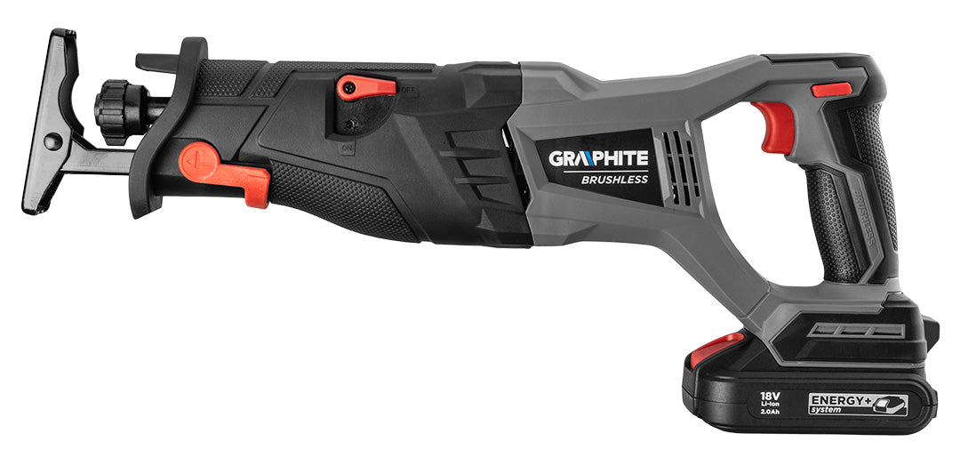 Akumulátorová 18 V bezkartáčová pokosová píla Energy+, batéria nie je súčasťou dodávky od GRAPHITE nájdeš na naravis.sk