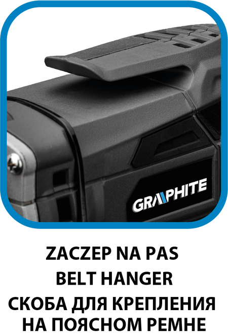 Vŕtačka/prístroj 520W, otáčky 0-4200 min-1, kufor od GRAPHITE nájdeš na naravis.sk