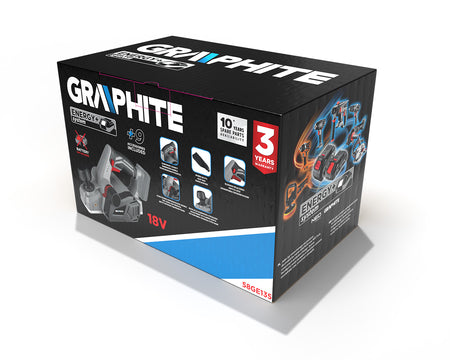 Akumulátorový hoblík 18V E+ 16000/min od GRAPHITE nájdeš na naravis.sk