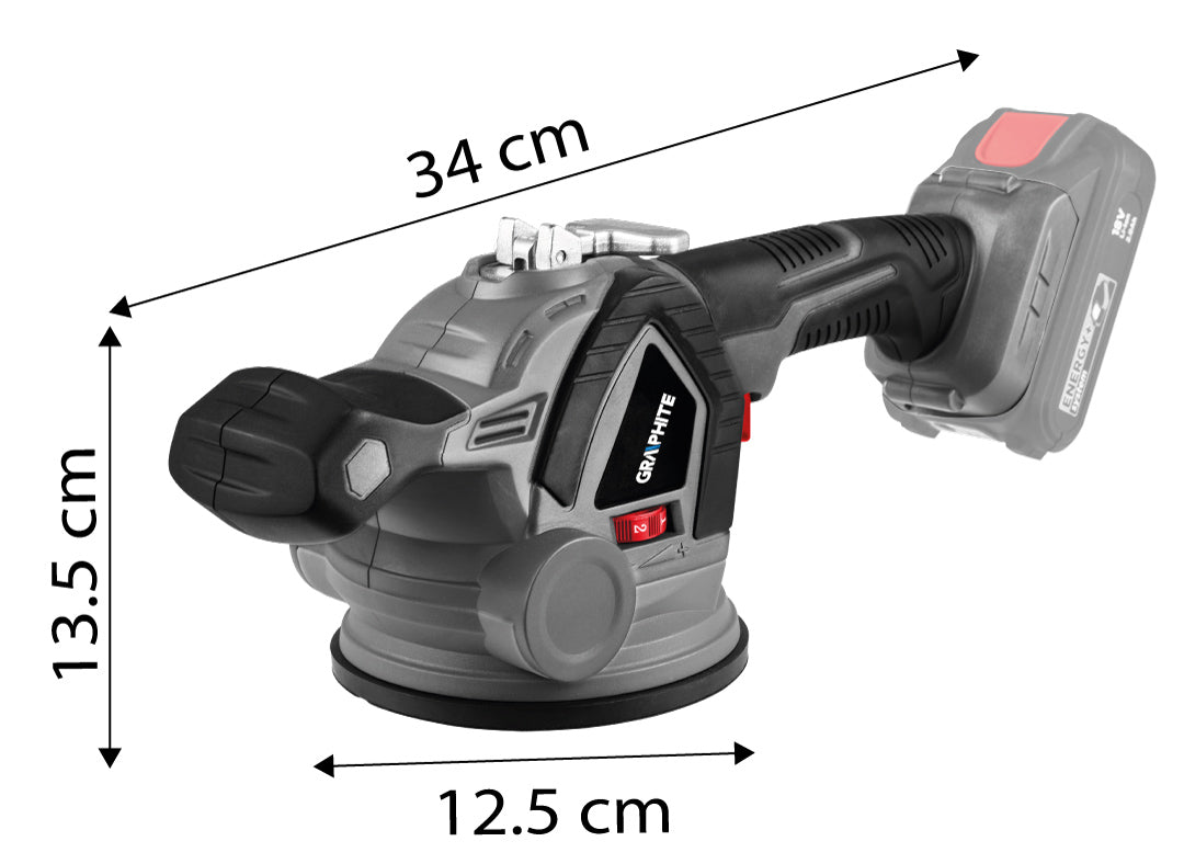18V Energy+ prísavka na dlaždice, bez batérie od GRAPHITE nájdeš na naravis.sk
