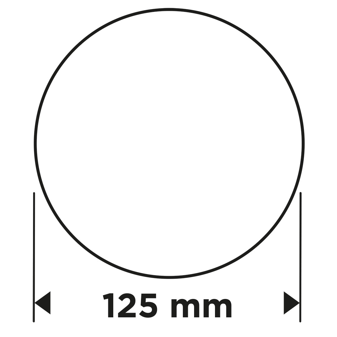 Brúsne kotúče so suchým zipsom 125 mm, P150, 5 ks, bez otvorov od GRAPHITE nájdeš na naravis.sk