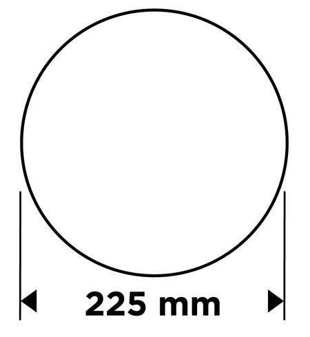 Brúsne kotúče, perforované, s otvormi na suchý zips 225 mm, P120, 5 ks. od GRAPHITE nájdeš na naravis.sk
