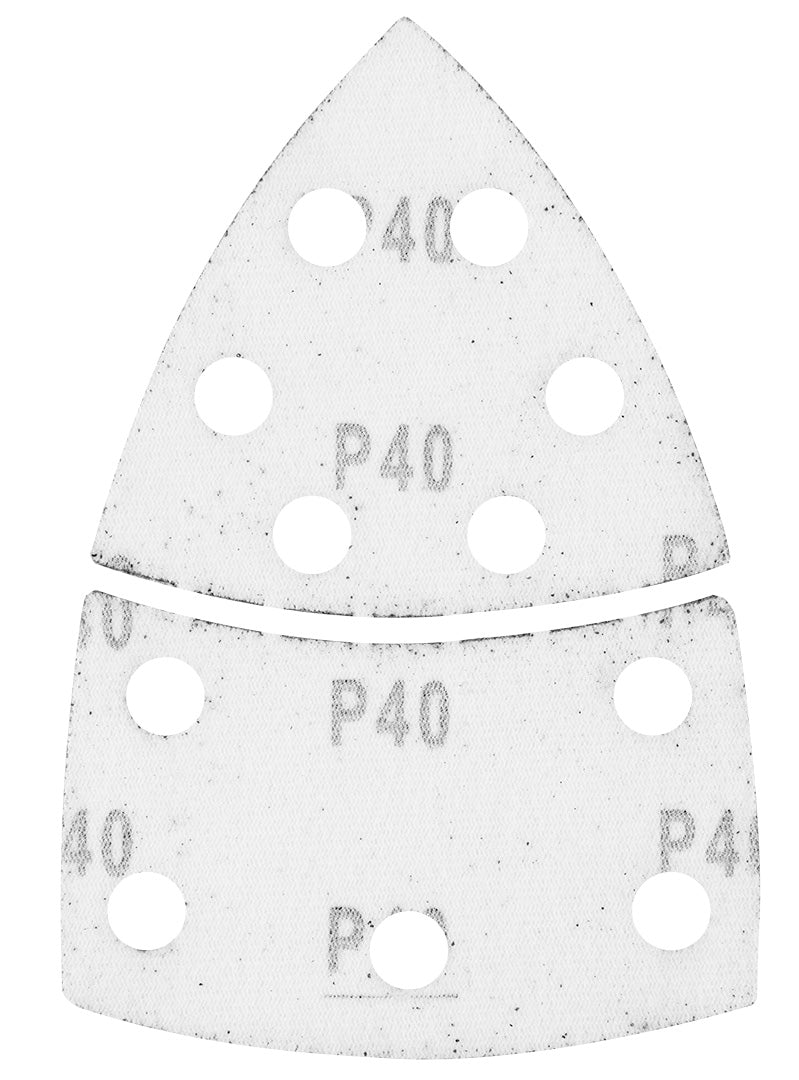 Brúsne listy so suchým zipsom, železo 102 x 152 mm, P40, 5 ks, s 11 otvormi od GRAPHITE nájdeš na naravis.sk