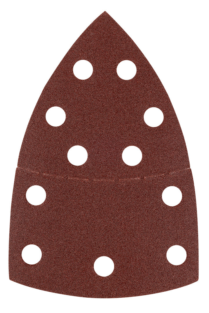 Brúsne listy na suchý zips, žehlička 102 x 152 mm, P120, 5 ks, s 11 otvormi od GRAPHITE nájdeš na naravis.sk