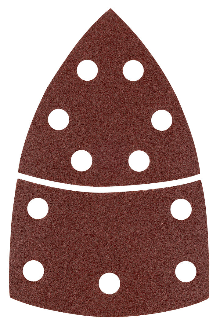 Brúsne listy na suchý zips, žehlička 102 x 152 mm, P120, 5 ks, s 11 otvormi od GRAPHITE nájdeš na naravis.sk
