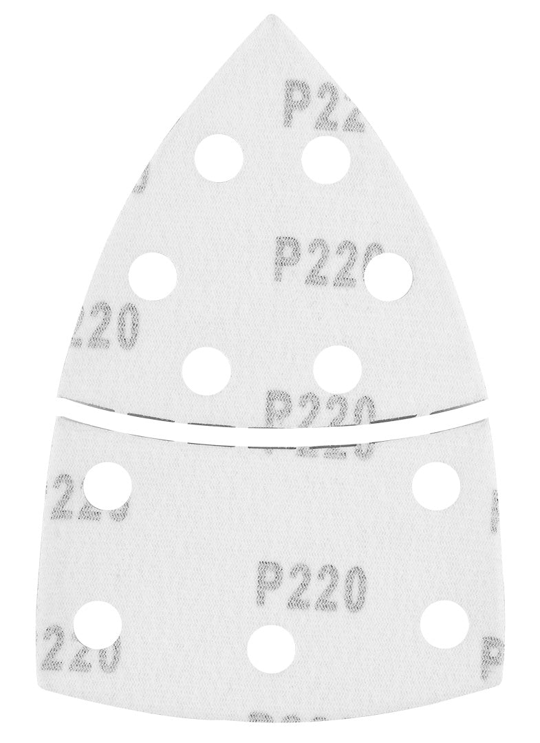 Brúsne listy so suchým zipsom, železo 102 x 152 mm, P220, 5 ks, s 11 otvormi od GRAPHITE nájdeš na naravis.sk