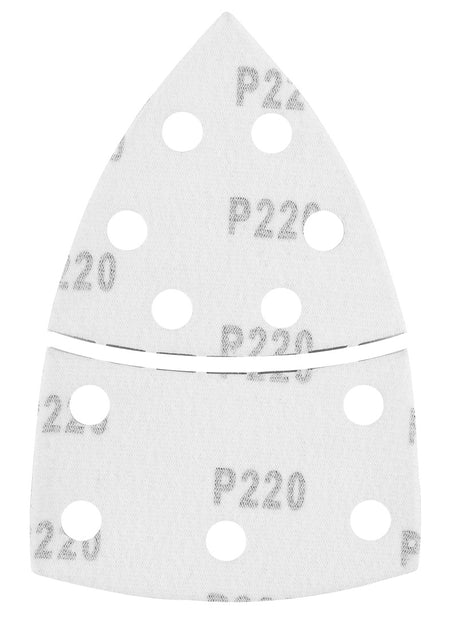 Brúsne listy so suchým zipsom, železo 102 x 152 mm, P220, 5 ks, s 11 otvormi od GRAPHITE nájdeš na naravis.sk