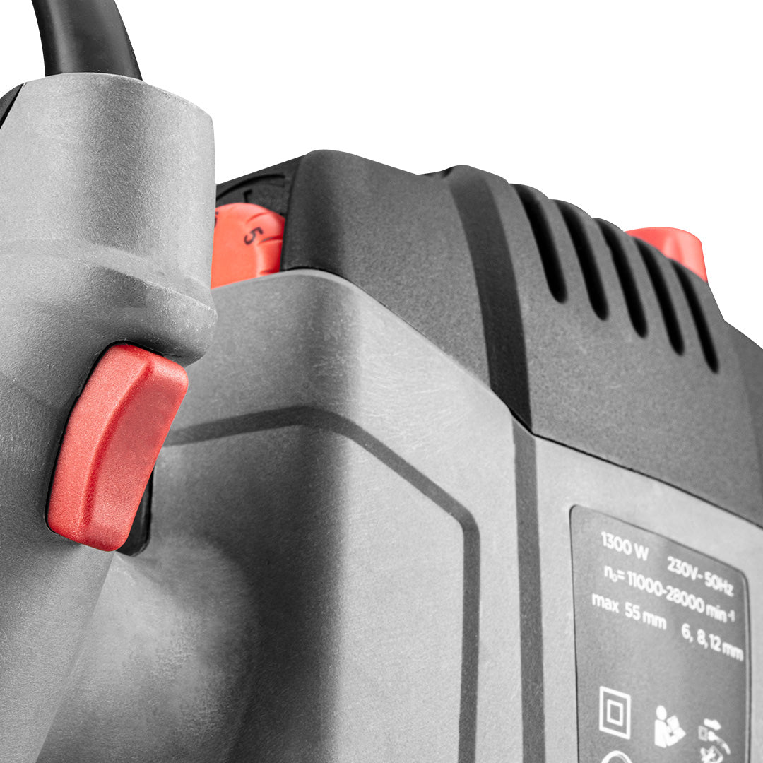 Hornovretenová frézka 1300W, skľučovadlo 6-12 mm od GRAPHITE nájdeš na naravis.sk