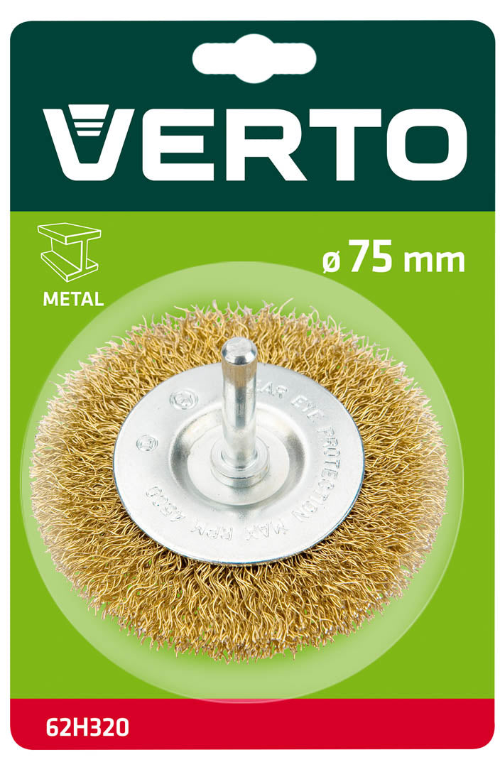 Kruhová kefa s stopkou, 75 mm od VERTO nájdeš na naravis.sk