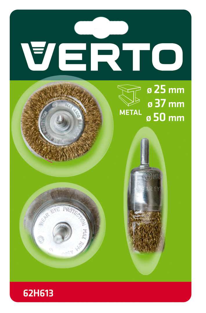Kruhové kefy, 3 ks od VERTO nájdeš na naravis.sk