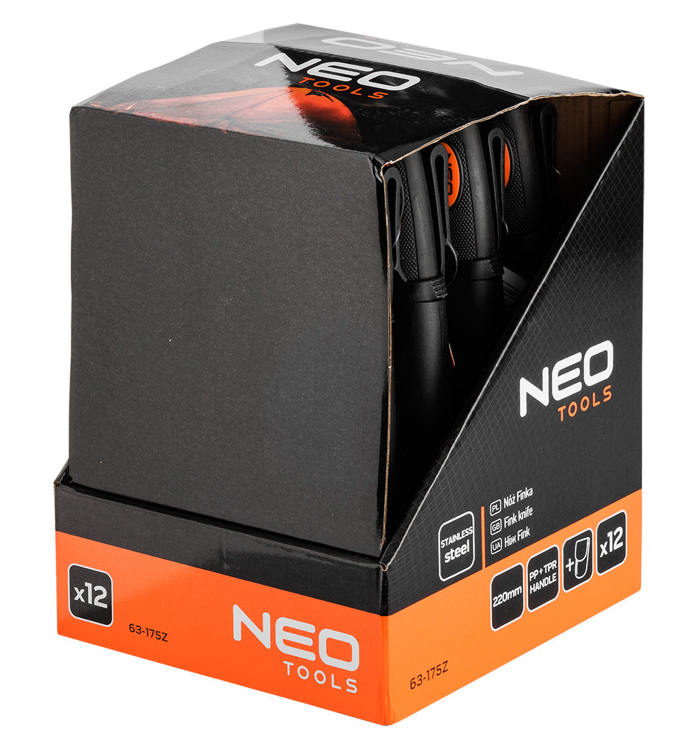 Nôž Fink 22 cm, balenie 12 kusov. od NEO TOOLS nájdeš na naravis.sk