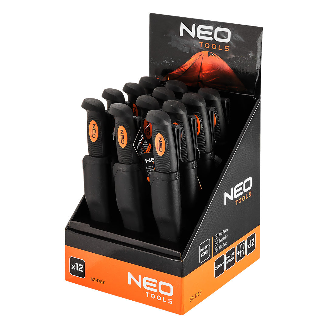 Nôž Fink 22 cm, balenie 12 kusov. od NEO TOOLS nájdeš na naravis.sk