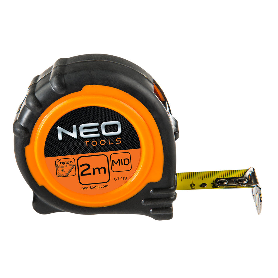 Zvinovací meter, ocel. 2 m x 16 mm s magnetom od NEO TOOLS nájdeš na naravis.sk