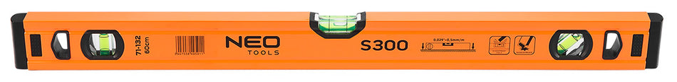Hliníková vodováha S 300, 3 libelly, 60 cm od NEO TOOLS nájdeš na naravis.sk