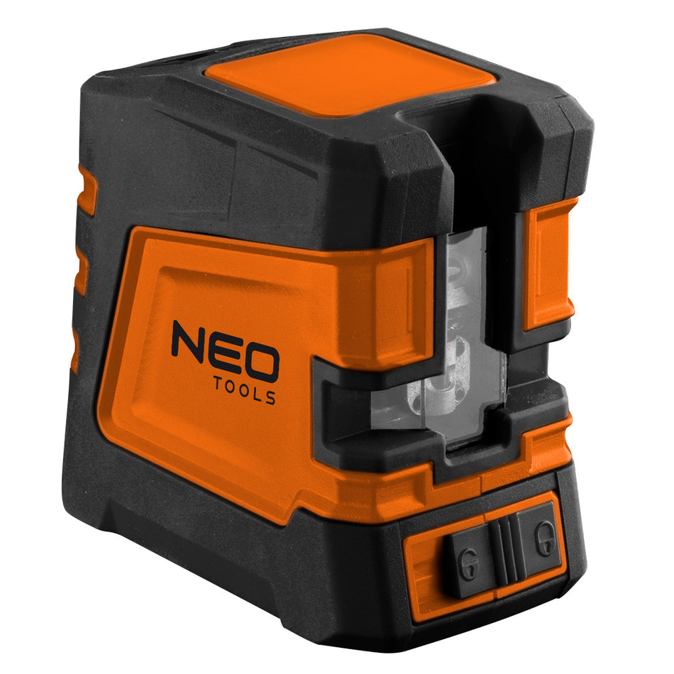 20 m krížový laser, zelený, horizontálny, vertikálny a krížový, magnetický držiak, kufor od NEO TOOLS nájdeš na naravis.sk
