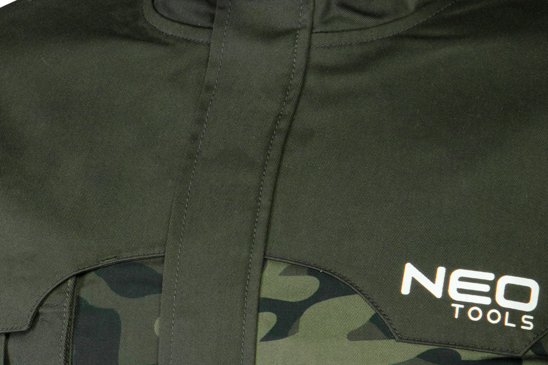 Pracovná bunda CAMO, veľkosť L od NEO TOOLS nájdeš na naravis.sk