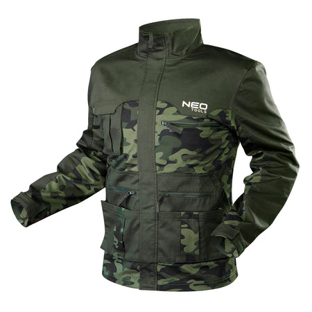 Pracovná bunda CAMO, veľkosť L od NEO TOOLS nájdeš na naravis.sk