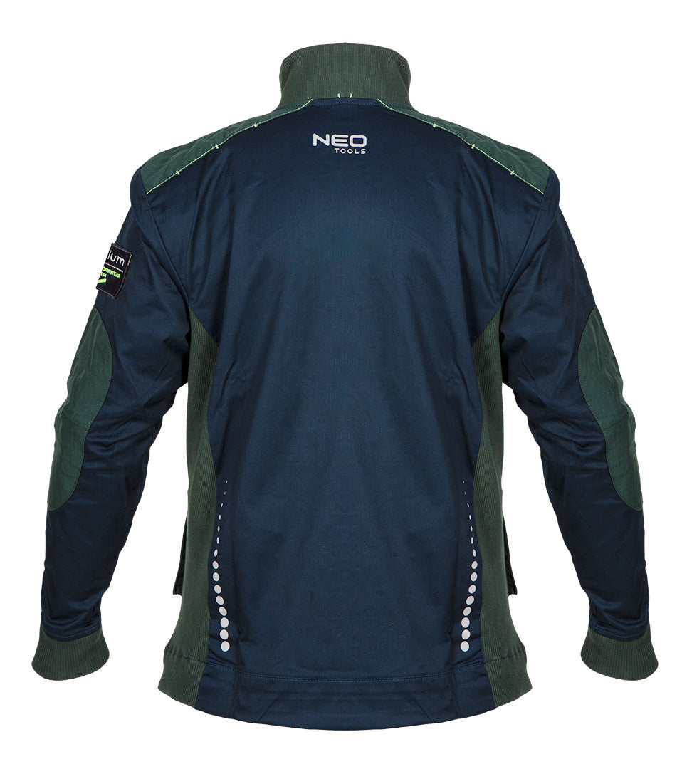 Pracovná blúzka PREMIUM, 62% bavlna, 35% polyester, 3% elastan, veľkosť XL od NEO TOOLS nájdeš na naravis.sk