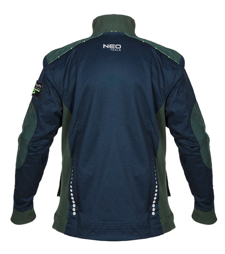 Pracovná blúzka PREMIUM, 62% bavlna, 35% polyester, 3% elastan, veľkosť XL od NEO TOOLS nájdeš na naravis.sk