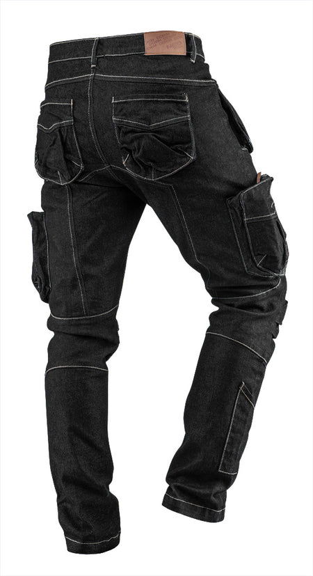 Pracovné nohavice DENIM s 5 vreckami, čierne, veľkosť M od NEO TOOLS nájdeš na naravis.sk