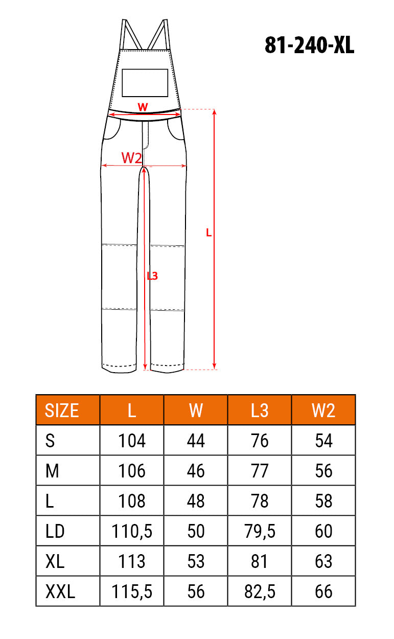 Nohavice s trakmi , veľkosť XL/56 od NEO TOOLS nájdeš na naravis.sk