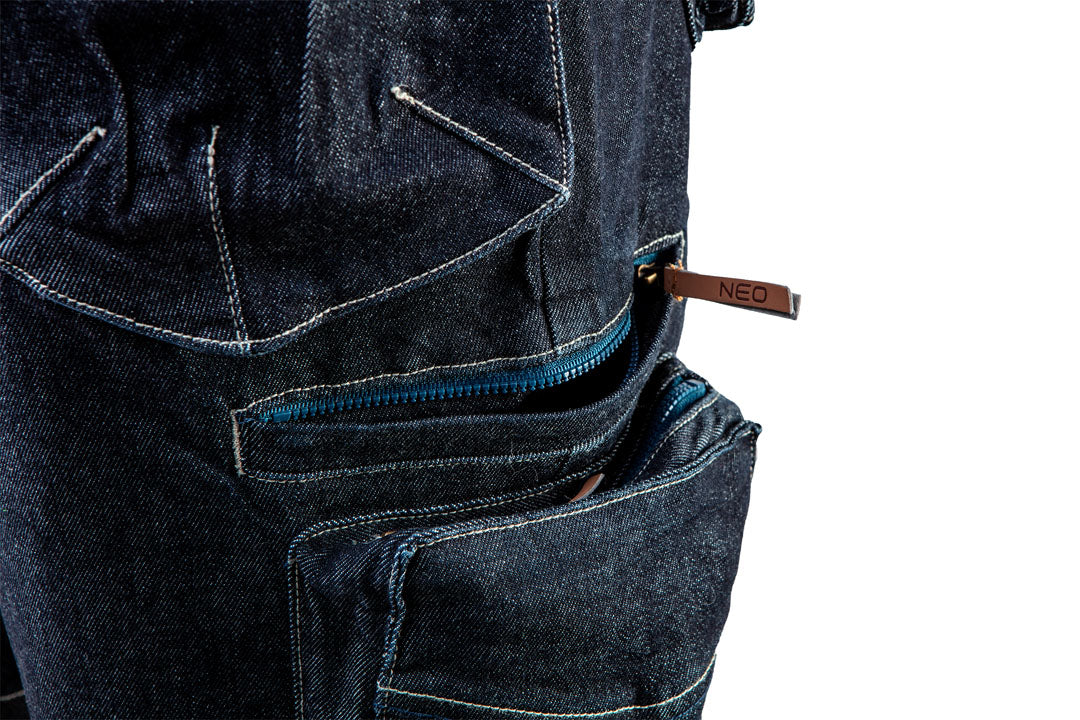 Krátke šortky DENIM, veľkosť L od NEO TOOLS nájdeš na naravis.sk