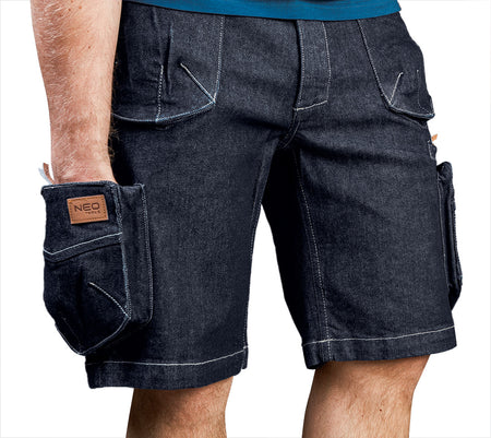 Krátke šortky DENIM, veľkosť L od NEO TOOLS nájdeš na naravis.sk