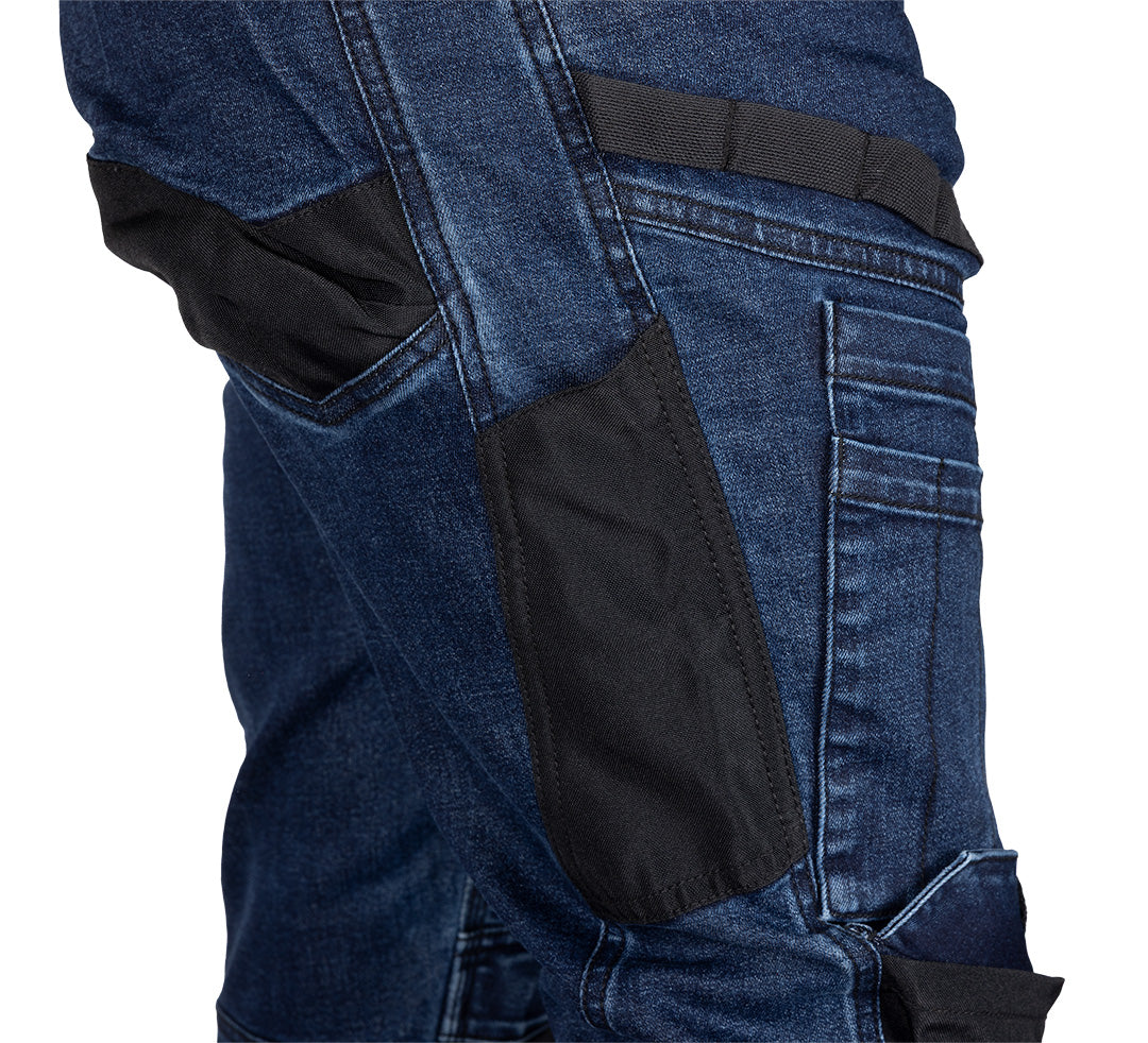 Pracovné nohavice DENIM, Oxfordská výstuž, námornícka modrá, veľkosť S od NEO TOOLS nájdeš na naravis.sk