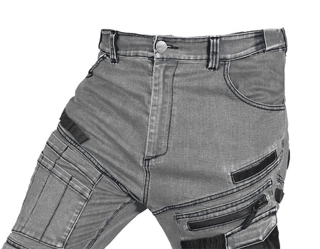 Pracovné nohavice DENIM, Oxfordská výstuž, sivé, veľkosť XS od NEO TOOLS nájdeš na naravis.sk