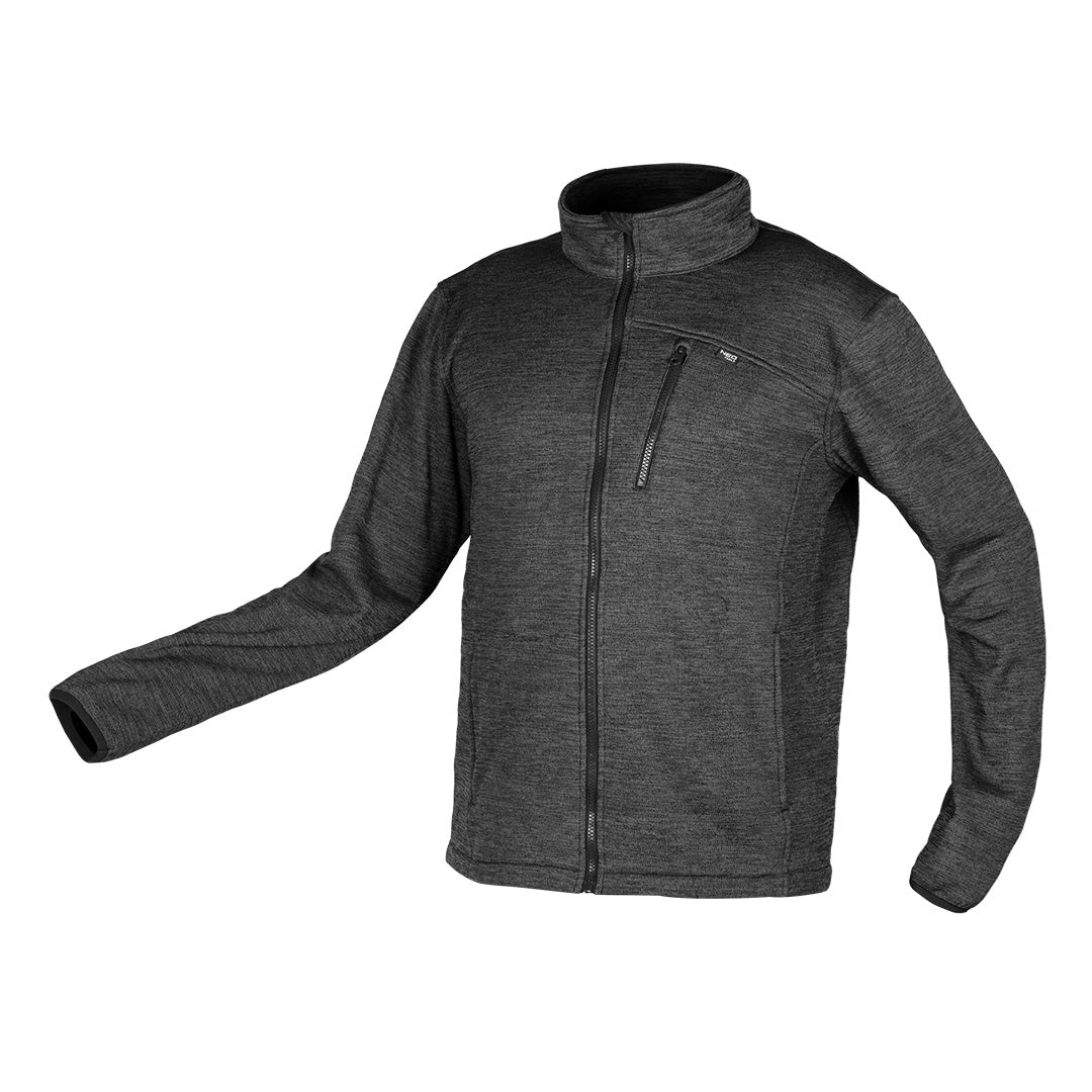 Mikina na zips OUTDOOR, pique, sivá, veľkosť M od NEO TOOLS nájdeš na naravis.sk