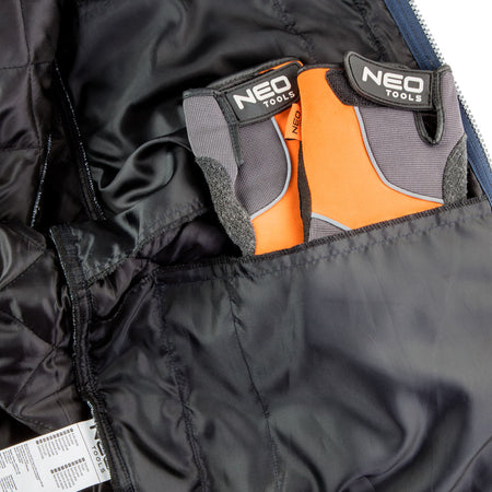 Pracovná bunda prešívaná, veľkosť XXXL od NEO TOOLS nájdeš na naravis.sk