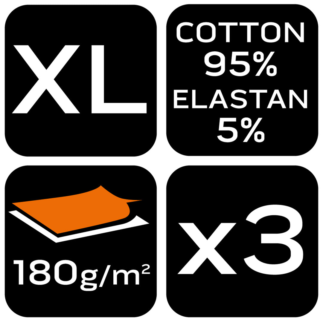 Boxerky basic 2, 3-pack, veľkosť XL od NEO TOOLS nájdeš na naravis.sk
