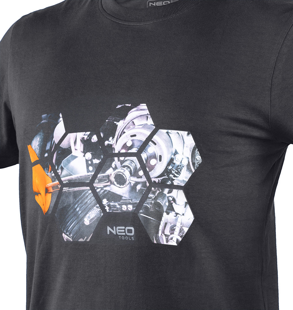 Tričko s potlačou, dielňa, veľkosť XXXL od NEO TOOLS nájdeš na naravis.sk