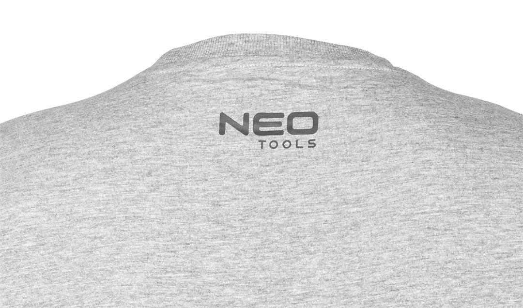Tričko s dlhým rukávom, sivé, veľkosť XXXL by NEO TOOLS by naravis.sk