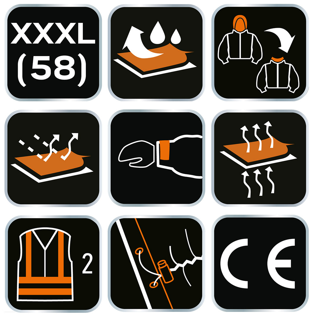 Pracovná bunda výstražná softshellová s kapucňou, žltá, veľkosť XXXL od NEO TOOLS nájdeš na naravis.sk