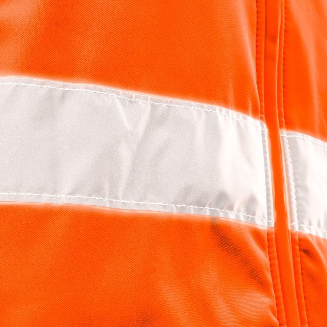 Pracovná bunda výstražná softshellová s kapucňou, oranžová, veľkosť XXXL od NEO TOOLS nájdeš na naravis.sk