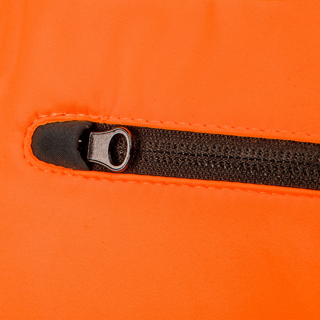 Pracovná bunda výstražná softshellová s kapucňou, oranžová, veľkosť XXXL od NEO TOOLS nájdeš na naravis.sk