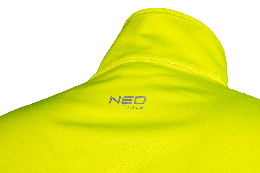 Softshellová výstražná pracovná bunda, žltá, veľkosť XXXL od NEO TOOLS nájdeš na naravis.sk