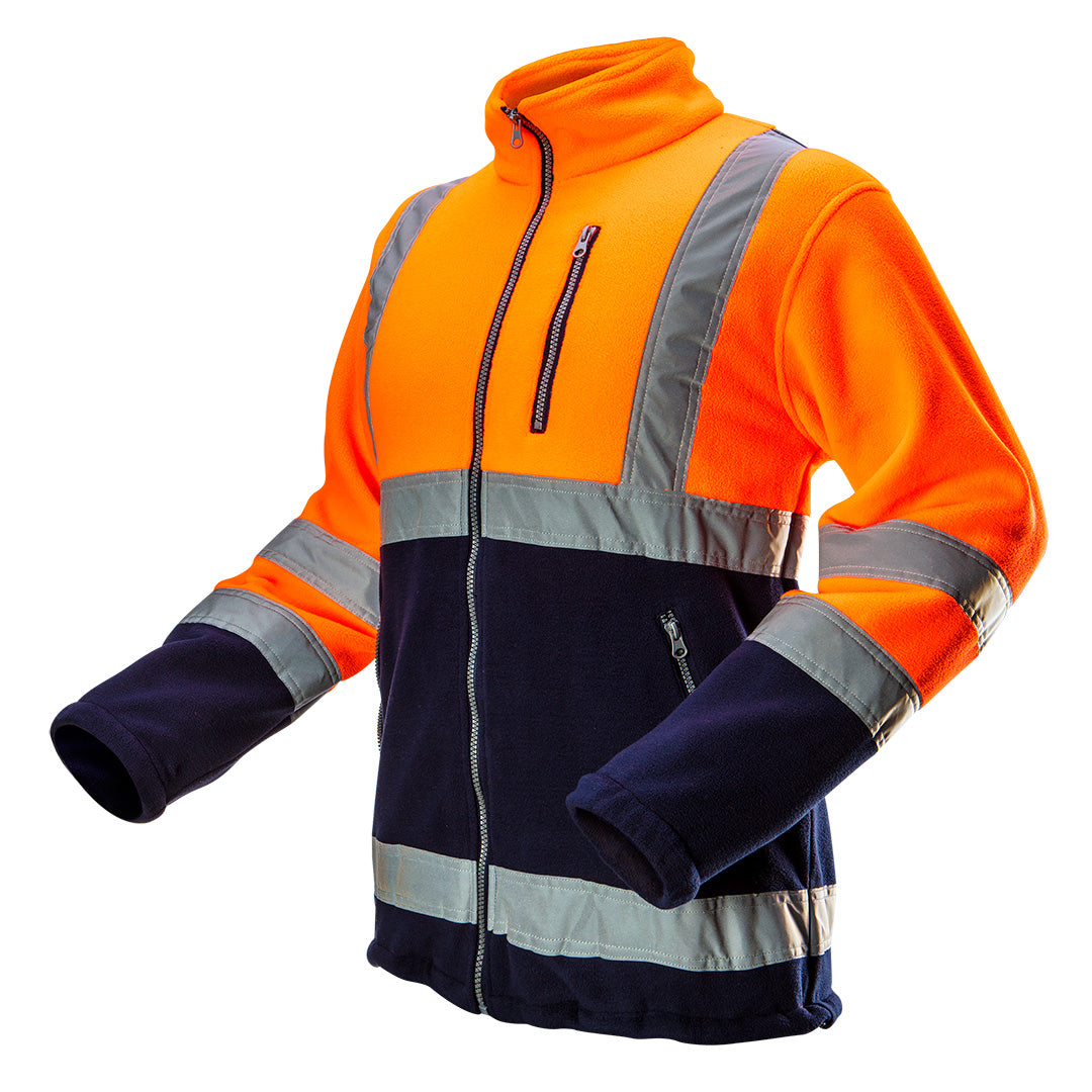 Výstražná flísová bunda, oranžová, veľkosť XXL od NEO TOOLS nájdeš na naravis.sk