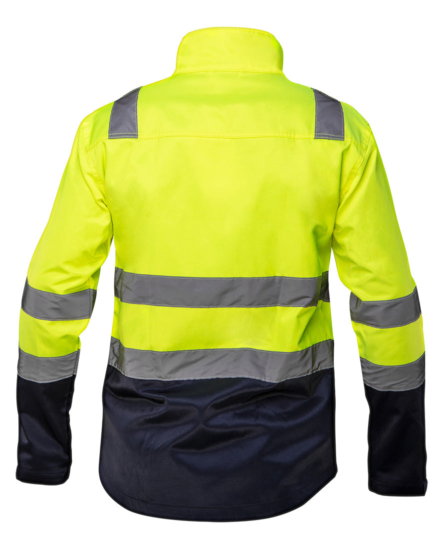 Výstražná bunda 40% polyester, 60% bavlna, 260 g/m², veľkosť XXXL od NEO TOOLS nájdeš na naravis.sk