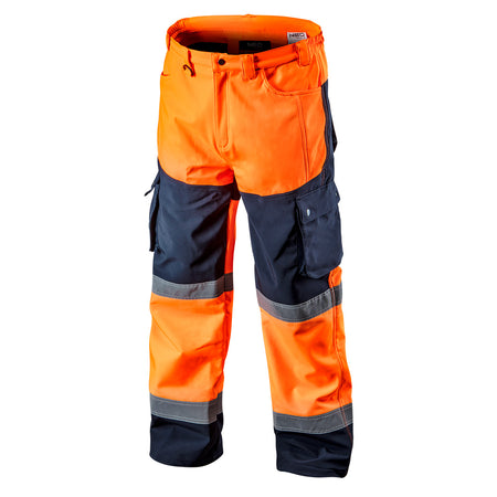 Pracovné nohavice výstražné softshell, oranžové, veľkosť XXXL od NEO TOOLS nájdeš na naravis.sk