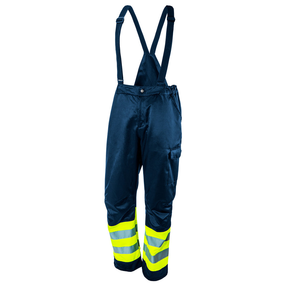 Výstražná pracovná kombinéza, tmavomodrá s reflexnými prvkami, veľkosť XXL od NEO TOOLS nájdeš na naravis.sk
