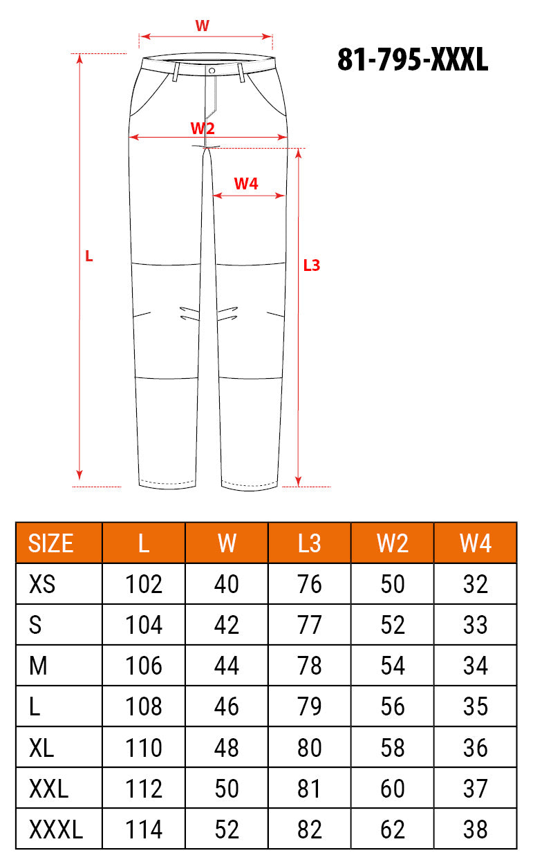 Výstražné nohavice, čierno-žlté, veľkosť XXXL od NEO TOOLS nájdeš na naravis.sk