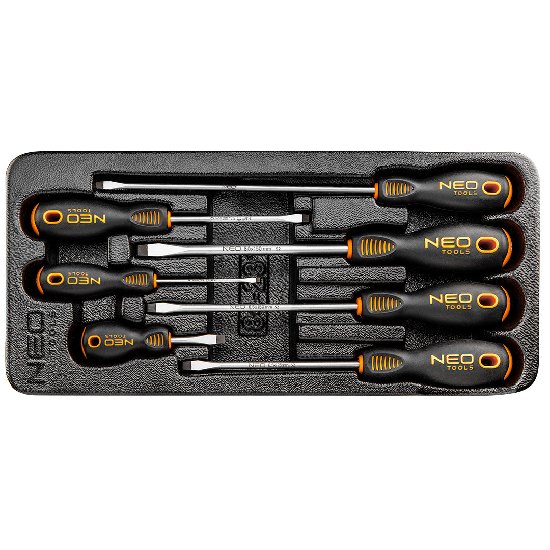 Ploché skrutkovače, súprava 7 ks od NEO TOOLS nájdeš na naravis.sk
