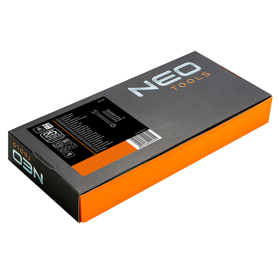 Ploché-očkové kľúče 20-32 mm, súprava 8 ks od NEO TOOLS nájdeš na naravis.sk