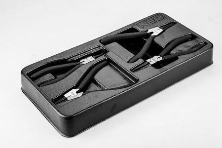 Kliešte na poistné krúžky, súprava 4 ks od NEO TOOLS nájdeš na naravis.sk