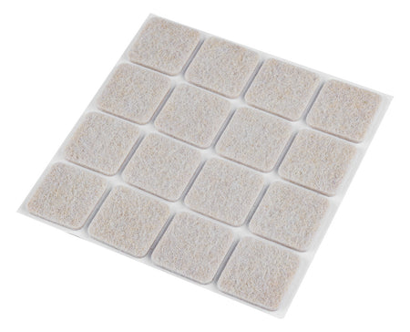 Samolepiace filcové podložky, svetlohnedé 25x25 mm, 16 ks. od NEO TOOLS nájdeš na naravis.sk