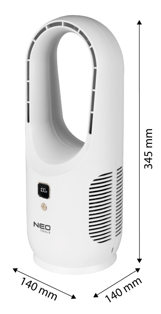 Akumulačný ventilátor bez lopatiek od NEO TOOLS nájdeš na naravis.sk