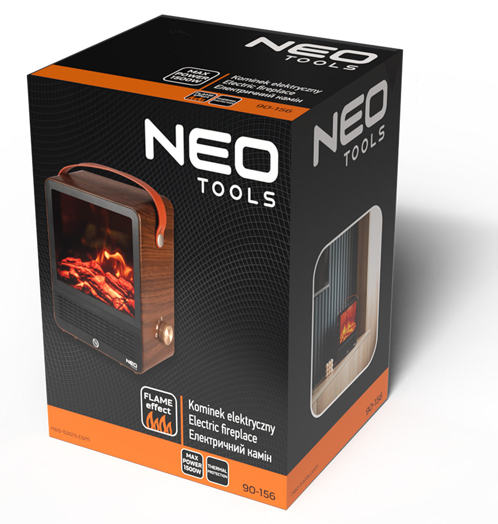 Elektrický krb 1500W od NEO TOOLS nájdeš na naravis.sk